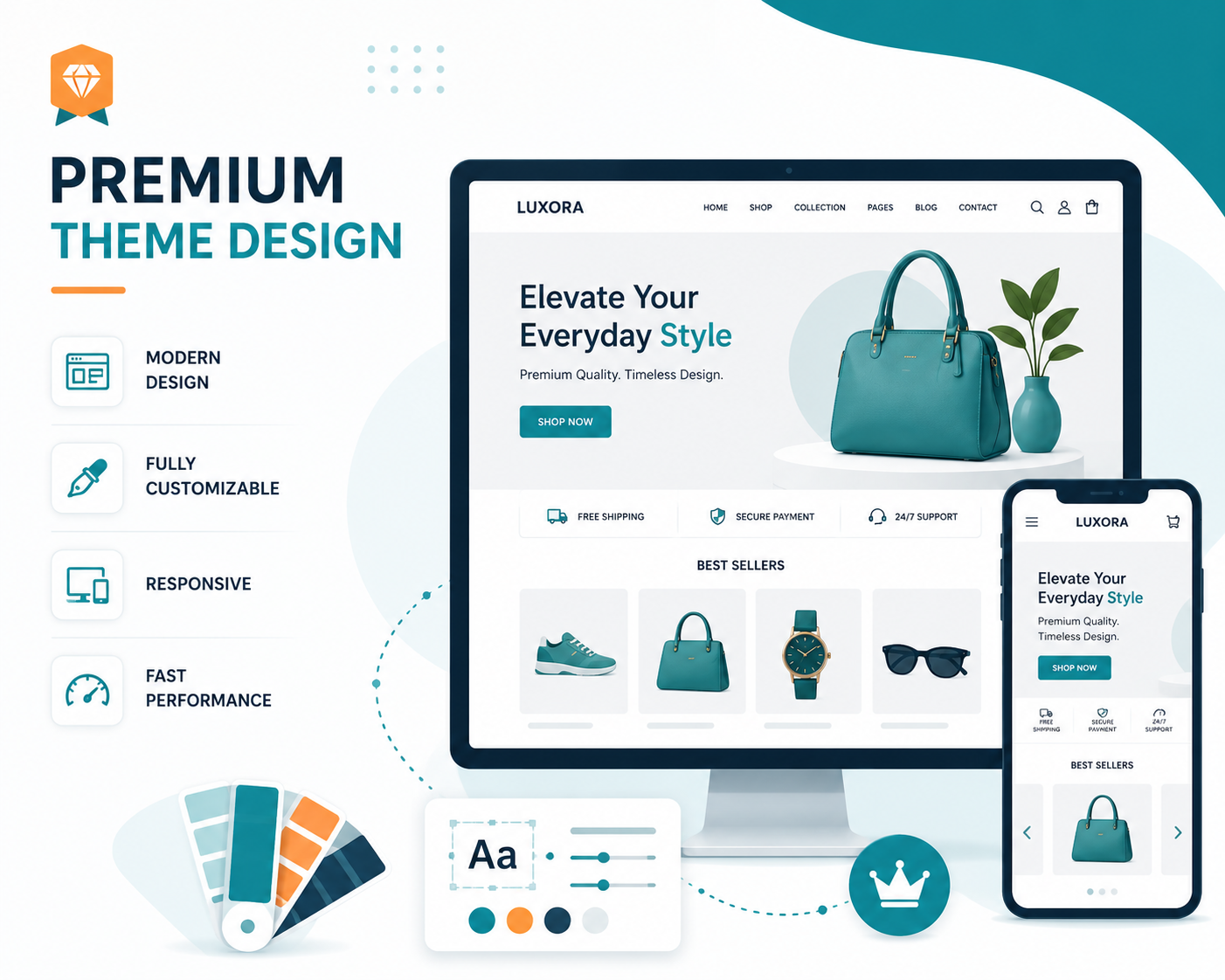 Premium Theme Design